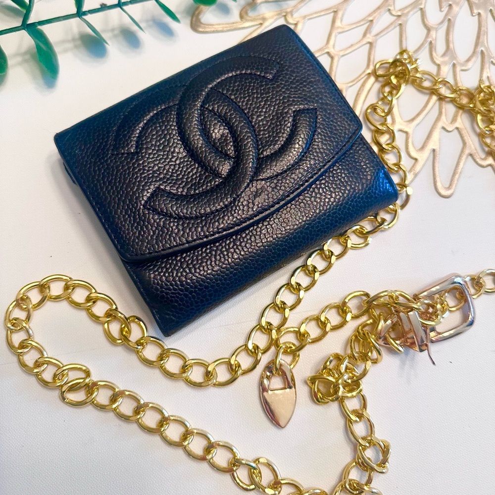 Chanel Caviar Mini Bag with Belt Chain - Picture 13 of 13